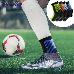 Bracetop 1 PC Compression Ankle Protector Football Support Basketball Brace Protective Outdoor Sports Gym Accessory 240415