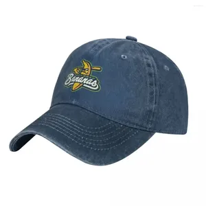 Ball Caps Yellow Team Baseball Savannah Bananas -Yellow- Cowboy Hat For Men Women'S
