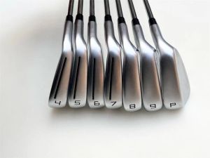 Kulüpler Sağ El Golf Kulüpleri 790 Irons 790 Golf Irons Gümüş 456789P R/S/SR Flex Steel/Grafit Mil Baş Kapak