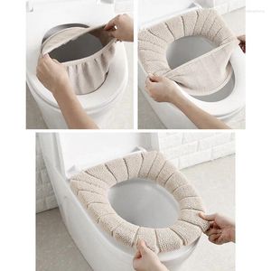 Крышка сиденья для туалета подушка для ванной комнаты с близлежащей промывкой мягкой теплой коврик