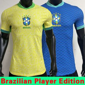 Maglie da calcio Player Copa America Brasile Jersey Dimensioni da calcio 10 Rodrigo 20 Savio Version