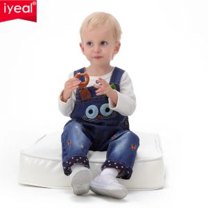 Pezzi unyeal baby boys/ragazze in pietra lavata morbida in termini di jeans turisti per bambini toppa autunno abiti per bambini pantaloni per bambini