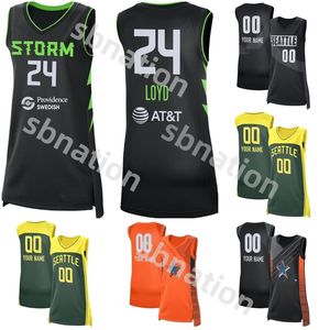 2024 Kadın Seattle Storm Rebel Edition Basketbol Forması Nika Muhl Mackenzie Holmes Jewell Loyd Ezi Magbegor Sami Whitcomb Jord ve Horston Erkekler Gençlik Çocukları