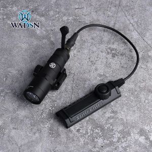 Lights WADSN Flashlight Tactical Pressure Dual Function Remote Switch For M300 M600 M951 Rifle WeaponLight AR15 Accessories