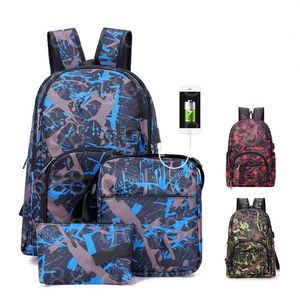 Tür Best Out Outdoor -Taschen Camouflage Travel Rucksack Computer Oxford Bremskette Mittelschule Schülern Tasche viele Farben Tür