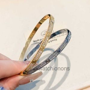 High Quality Luxury Bangle carter Full Sky Star Bracelet Womens end Sensory Plain Ring Silver Light Small and Popular Exquisite Handicraft New Style