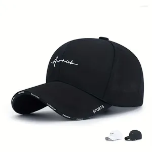 Caps de bola unissex letra casual bordada boné de beisebol para homens ao ar livre Protection Trucker Hat Hio-Hop Snapback