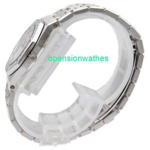 AP Luxury Watches Men's Automatic Watch Audemar Pigue Royal Oak 10p Border Diamond White K18WG TO128803 FNU6