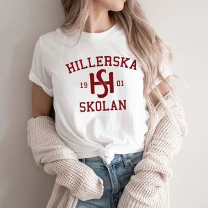 T-shirt Young Royals Hillerska Skolan Tshirt TV Şovu İlham Tshirt Unisex Grafik T Shirt Kadınlar Kısa Kollu Tees Street Giyim Üstü