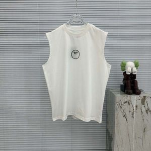 Men's Tank Tops Designer 2024 Summer brand high quality letter print sleeveless vest casual loose round neck pure cotton top