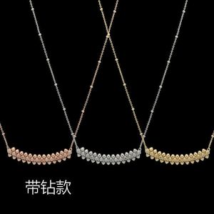 Designer trend Yajin Jewelry Carter Style Bullet Gear Full Diamond Necklace Womens Set with