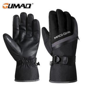 Gloves Skiing Gloves Winter Insulated Thermal Touch Screen Waterproof Sports Skiing Snowmobile Cycling Hiking Climbing Cold Weather Men