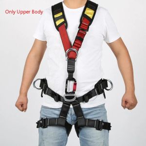 Accessories Profession Outdoor Rock Climbing Aerial Work Rappelling Shoulder Safety Belt Rock Climbing Harness Half Body Survival Equipment