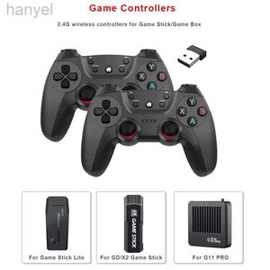 Game Controllers Joysticks High quality 2.4G Wireless doubles game Controller For M8/GD10/G11 Pro/X2 Game Stick for Linux/Android phone gamepad Joystick d240424