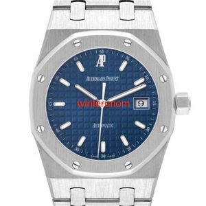 İsviçre Lüks Saatler AP Otomatik İzle Audemar Pigue Royal Oak Mavi Dial Dial Steel Mens 15000ST HBFX