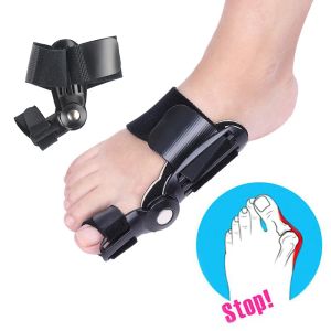 Behandling 2st Hallux Valgus Bunion Corrector Justerbar TOE Protector Orthopedic Bone Thumb Big Toes Separators Splint Feet Rakare