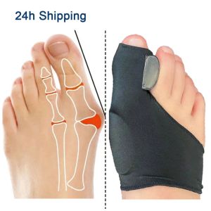 Treatment Toe Separator Hallux Valgus Bunion Corrector Orthotics Feet Bone Thumb Adjuster Correction Pedicure Sock Straightener