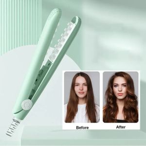 Piastri per capelli portatili bigodino costante a temperatura costante di ferro da stiro 3d capelli fluffy splint mais per permanente per le donne strumenti per le donne