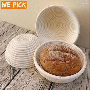 Party Supplies Wepick Baking Bread Fermentation Basket Kök Breadkorg Rotting Oval/Round Home Ded Storage Organizer Bakery