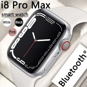 I8 Pro Max Smartwatch 남성 여성 Bluetooth Call Fashion Multidial Fitness Tracker 계산기 원격 카메라 스마트 시계 8 2024