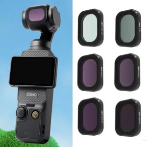 Zestaw filtrów filtrów 3 obiektyw Black Mist McUv Cpl Nd Macro Magnetyczne filtry Kąt Regulowany Osmo Pocket 3 Gimbal Lens Protector Zestaw Ochrony