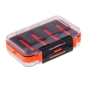 Accessories Plastic Fly/ice Fishing Jig Box Slit Foam Insert Bait Lure Hook Storage Case