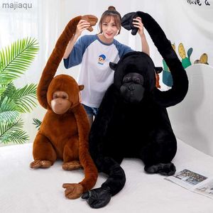 Plush Dolls 55cm Jungle Gorilla Plush Toy King Kong Monkey Doll Childrens Christmas Gift Doll Ragdoll Stuffed Toys Stuffed Animal StitchL2404