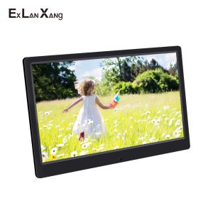 Frames Selling 15.4 Inch Picture MultiFunction Player MP3 MP4 Alarm Clock Gift 2.4G Remote Control Sensiti Digital Photo Frame