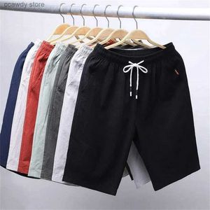 Shorts maschile da uomo Shorts di oversize a oversize per la spiaggia che corre sport dritti pantaloni sottili sciolti H240424