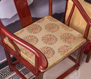 CushionDecorative Pillow Golden Printed Chinese Style Sponge Cushion Dining Chair Seat Cushions Buttock Mat Pad For Home Decor So9702551