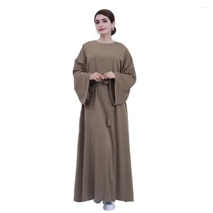 Ubranie etniczne muzułmańska moda Dubai Abaya Turcja Hidżab sukienka Abayas Kobieta Islam Afrykańskie sukienki maxi dla kobiet Robe Musulman