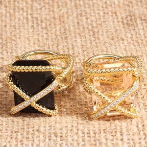 davidjersey David Yurma Jewelry jersey store designer rings for women Davids Fashion 20x15mm Cable Ring Hot Selling Ring Jewelry