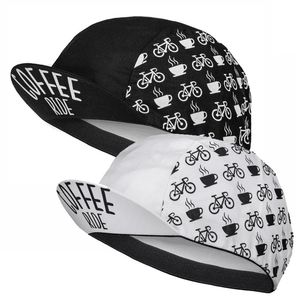 Caminhões de café de café branco preto clássico Oscrolling gorra ciclismo unisex 240416