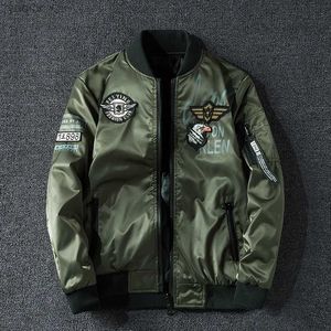 Herrenjacken Motorradjacke Armee Luftwaffe Pilotjacke Militärluft Taktik Herren-Pilot Bomber Jackel2404