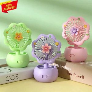 Andra apparater Portable Mini Fan USB -laddning Handhållen Electric Quiet Pocket Cooling Handheld Office Outdoor Travel J0423