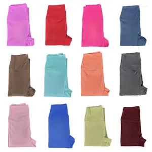 Active Pants Women's Sports Yoga med hög midja höftlyftning Fitness Running Cykling Snabbtorkande andningsbara underbyxor