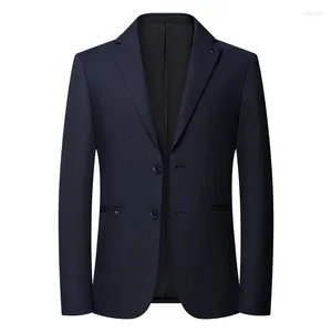 Abiti da uomo 2024 uomini gentiluomo lavoro lavoro di moda matrimonio a colore solido blazer bella versione coreana casual britannica della tuta di tendenza