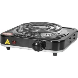 Aparelhos 1000W Plate Hot Plate fogão para cozinhar Cooktop, queimadores de bancada elétrica única portátil para cozinhar o fogão superior do fogão