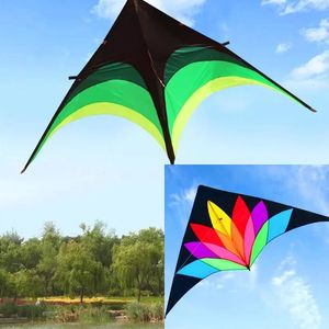 2m large delta kite flying toys line kids kites factory delta kites string reel professional paragliding parachute 240419