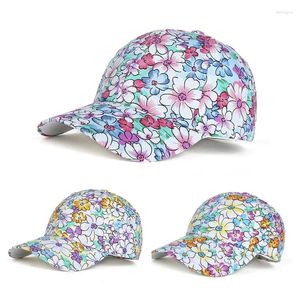 BALL CAPS COREANO FASHIO DONNA SUPERIMENTO SIMBALL CAPPEGGIO DEL BASSBALLE FLOPER STAMPA