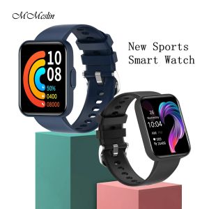 Watches E21 Bluetooth Smart Watch Men Women Blood Pressure Heart Monitor Sport Smartwatch Fitness Tracker PK Xiaomi Redmi Watch 2