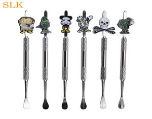 Con modello di badge utensile da cucciolo da 120 mm cera di dabber vax atomizer titanium chioda dabber utensile per secco a vaporizzatore a penna cera di padella atomi8480961