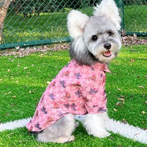 Designer indipendente di lusso marca alla moda di grandi dimensioni camicia da cane grande per cane gigante bordo bordo brandy bichon schnauzer peli