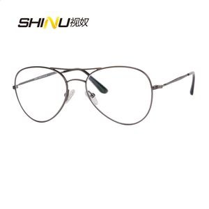 Niebieskie światło blokujące progresywne wieloogniskowe okulary odczytu soczewki BIFOCAL Patrz w pobliżu Far Ultralight Diopter Glasses 1,75 do 3,0 240416