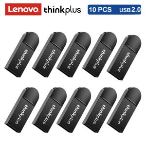 Kör 10st/Lot ThinkPlus MU222 USB 2.0 Flash Drive 64 GB 32 GB 16GB 8GB PEN DRIVE