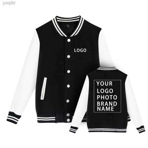 Men's Jackets Customized Spring and Autumn Mens Pilot Baseball Jackets Couple Baseball Jackets Academy Campus Regular Casual Hanfu Pink TopL2404