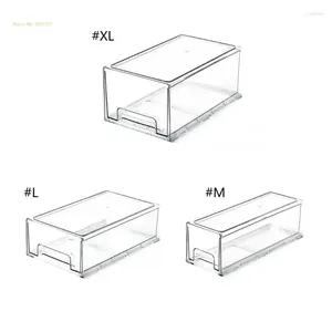 Storage Bottles Practical Cabinet Box Stackable Sealed Container Freezer Dropship