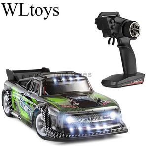 Electric/RC Car Wltoys K989 uppgraderade 284131 1/28 med LED-lampor 2.4G 4WD 30 km/h metallchassi Electric High Speed ​​Off-road drift RC Cars 240424