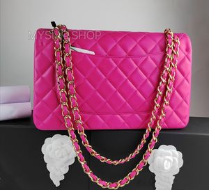 Bolsas de luxo de moda AA Bolsa de designer feminino CF FLAP CLÁSSICO Retro delicado e macio bolsa de ombro de bolsa de cascalho de pele de calfsks de bezerro CC Frete grátis original