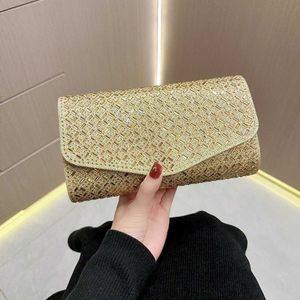 Evening Bag Diamond Sparkling Women's Handheld Bag Full of Diagonal Cross Banquet Dress Bridal